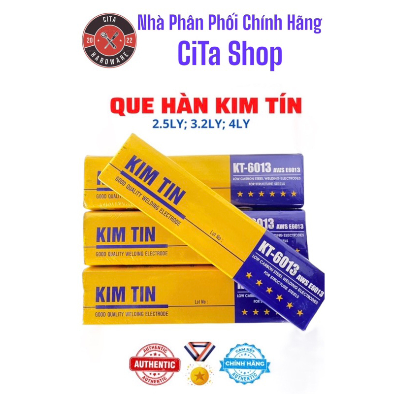 QUE HÀN SẮT KIM TÍN 2.5LY/ 3.2LY [BÁN KG] [BÁN BÓ]