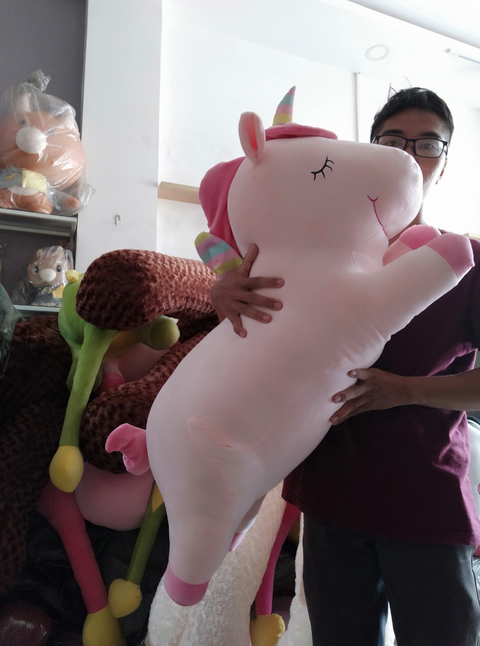 Gấu bông ngựa bông kỳ lân unicorn