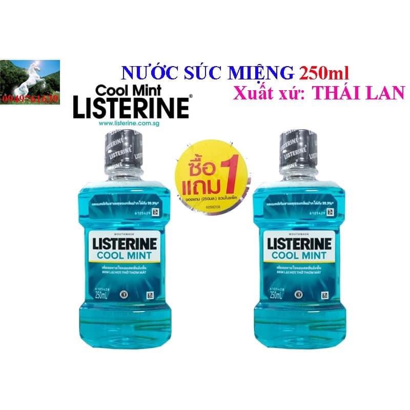 [NỘI ĐỊA THÁI] NƯỚC SÚC MIỆNG LISTERINE COOL MINT 750ML - THÁI LAN