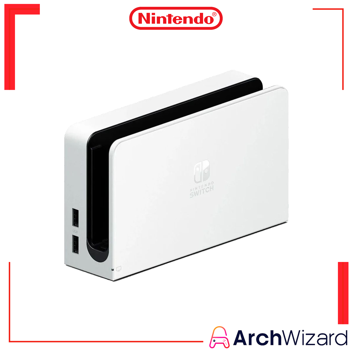 Nintendo Switch Dock Gen 1 Gen 2 Model & OLED Model - Black White