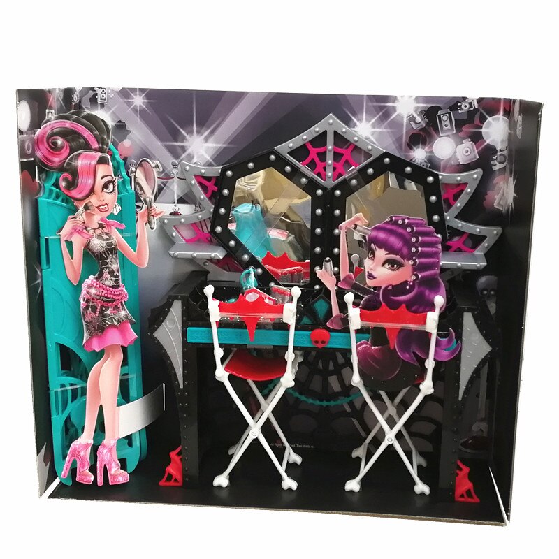 Monster High Barbie Doll Color-changing Doll Scene Set Monster Add-On ...
