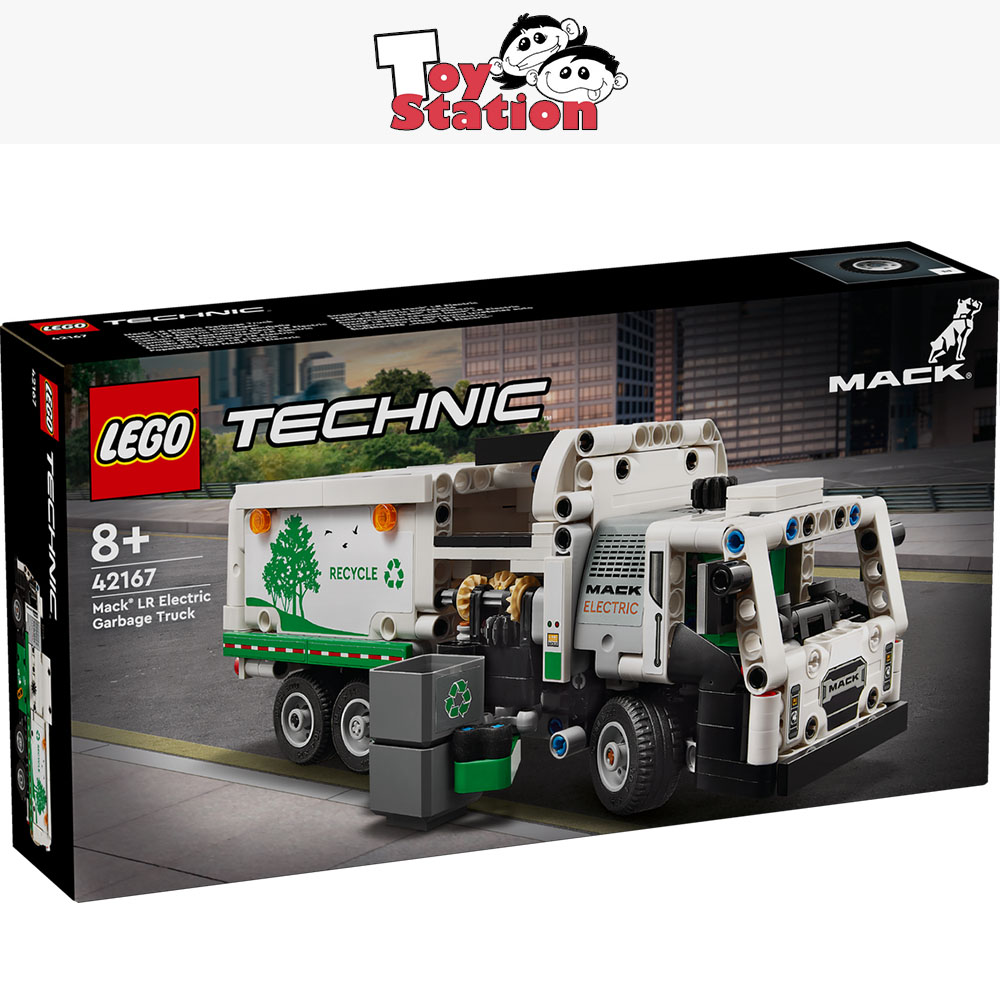 LEGO Technic 42167 Mack® LR Electric Garbage Truck | Lazada Singapore
