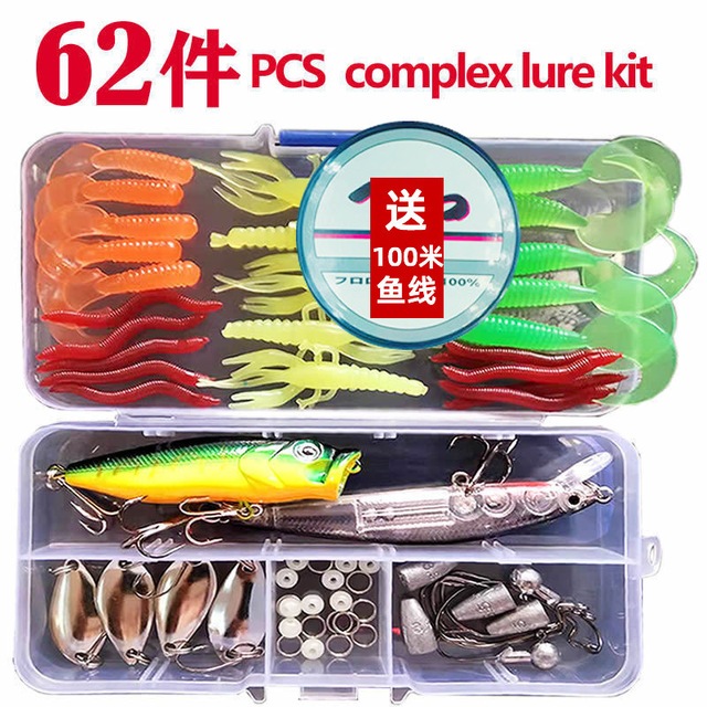 Mồi câu cá chuyên nghiệp hộp phụ kiện câu cá