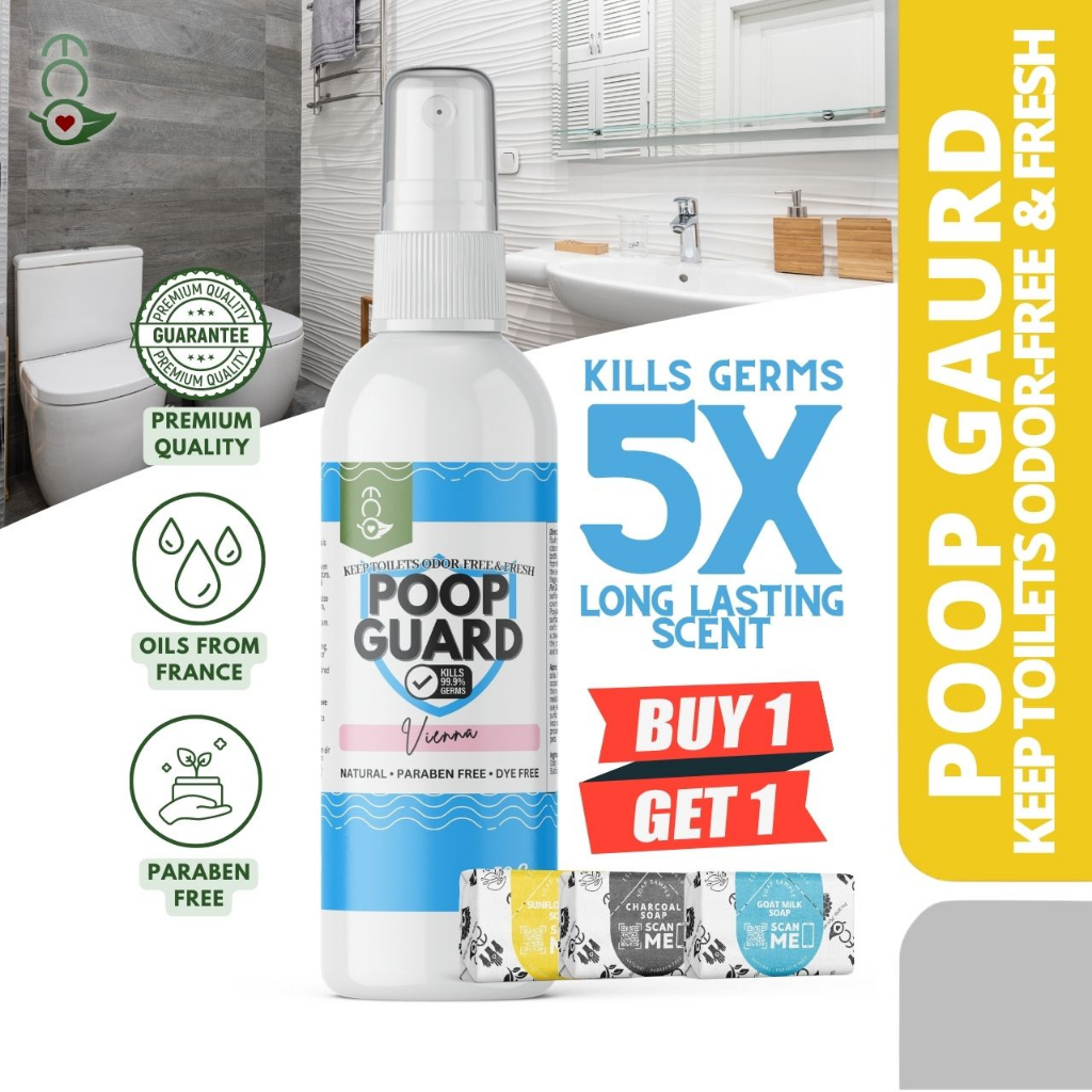 𝐕𝐈𝐄𝐍𝐍𝐀 PoopGaurd Poop Spray Odor Buster Poop Ninja Poo Spray Toilet
