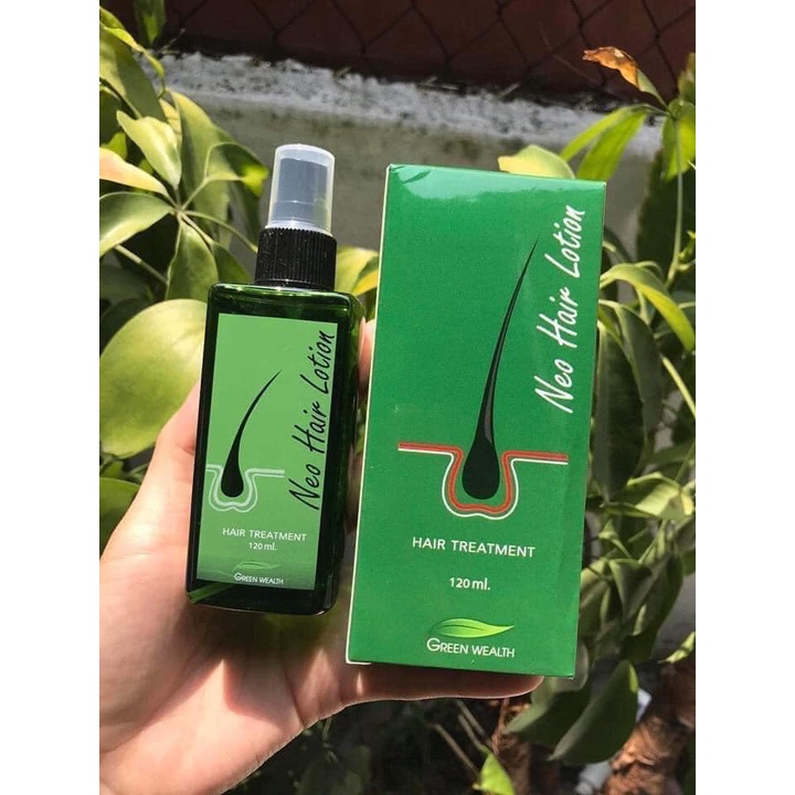 Tinh dầu siêu mọc tóc paradise neo hair lotion green wealth made in thailan 120ml chính hãng - 12359