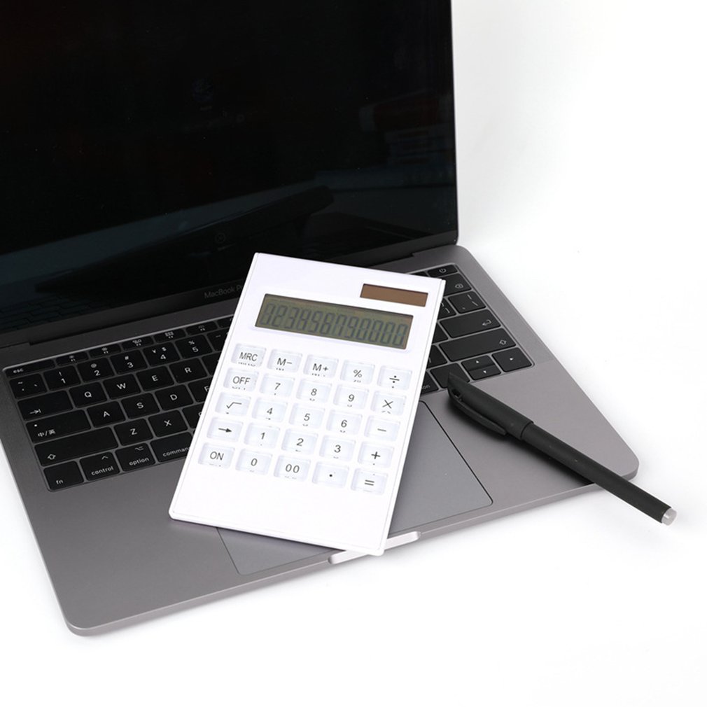 【New release】12 Digit Desk Solar Calculator Large Buttons Business Accounting Tool Buttons For School Student. 