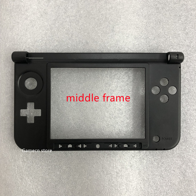 【Be worth】 Replacement Housing Middle or Top upper plastic Frame For 3DS XL for 3dsxl case white/black.