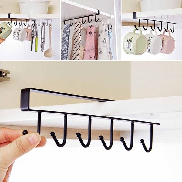 GIÁ TREO 6 MÓC KẸP TỦ TIỆN DỤNG