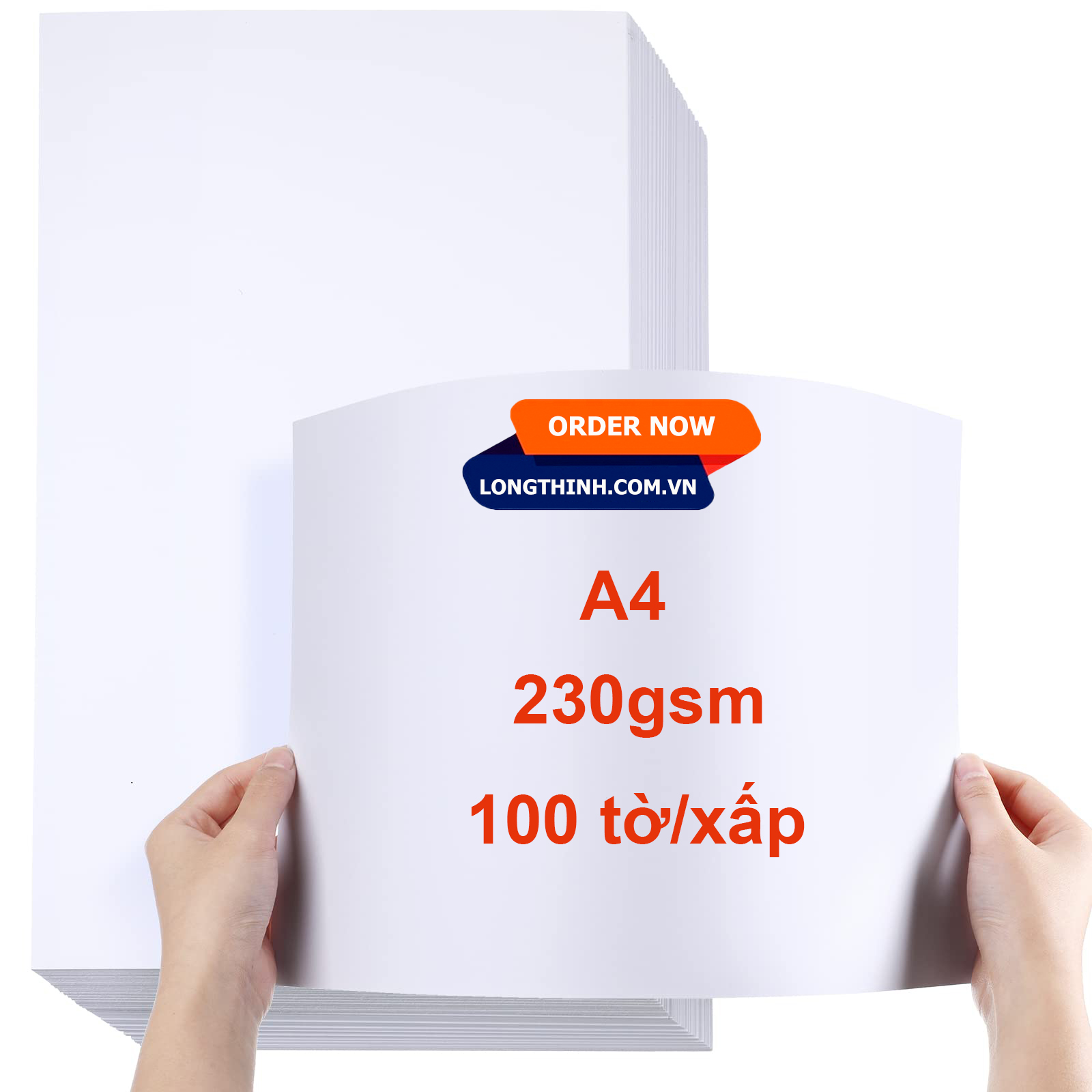Giấy Ford A4 230gsm (100 tờ/xấp)