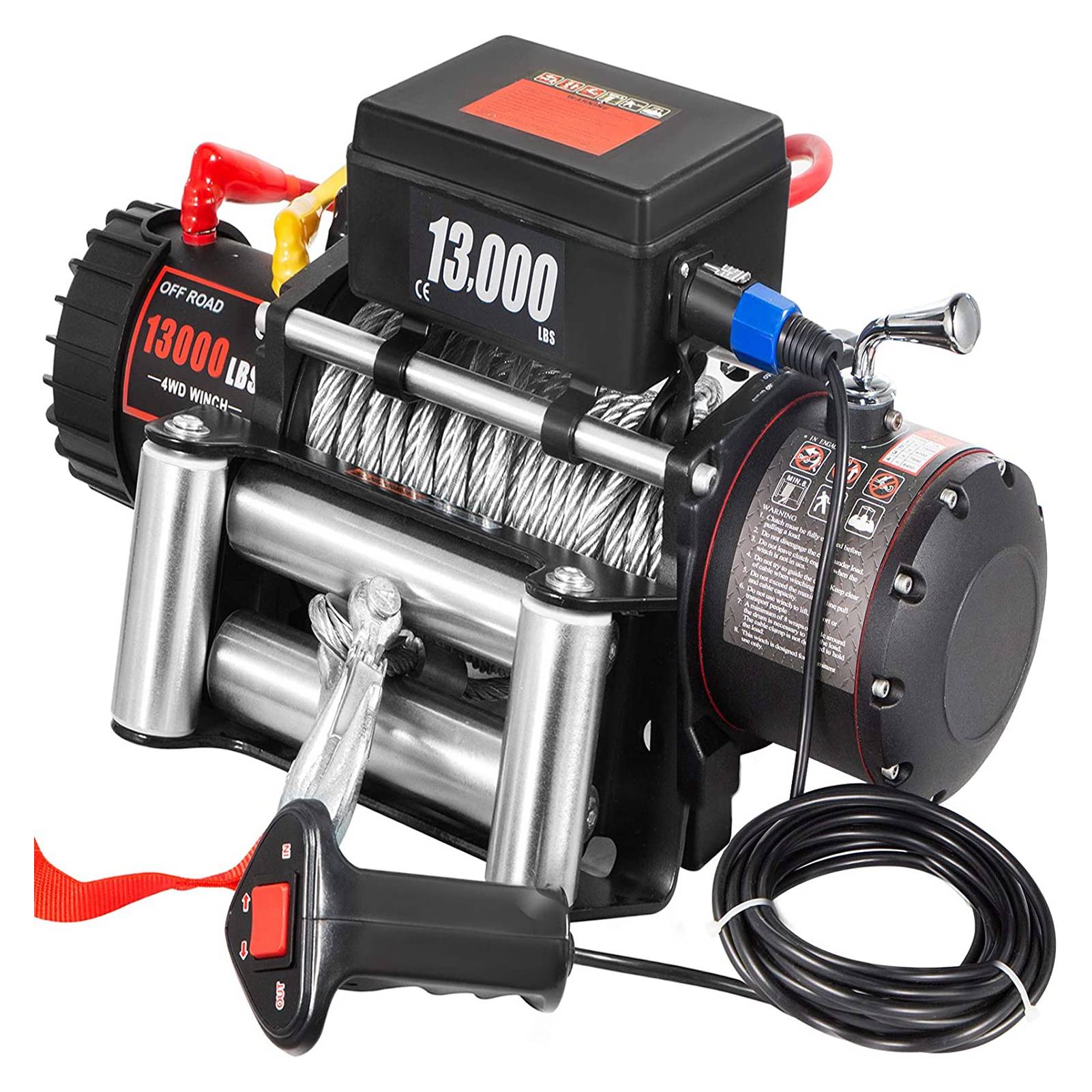 Electric Winch Remote Control Winch Controller Lightweight for Car for Off Road Vehicle