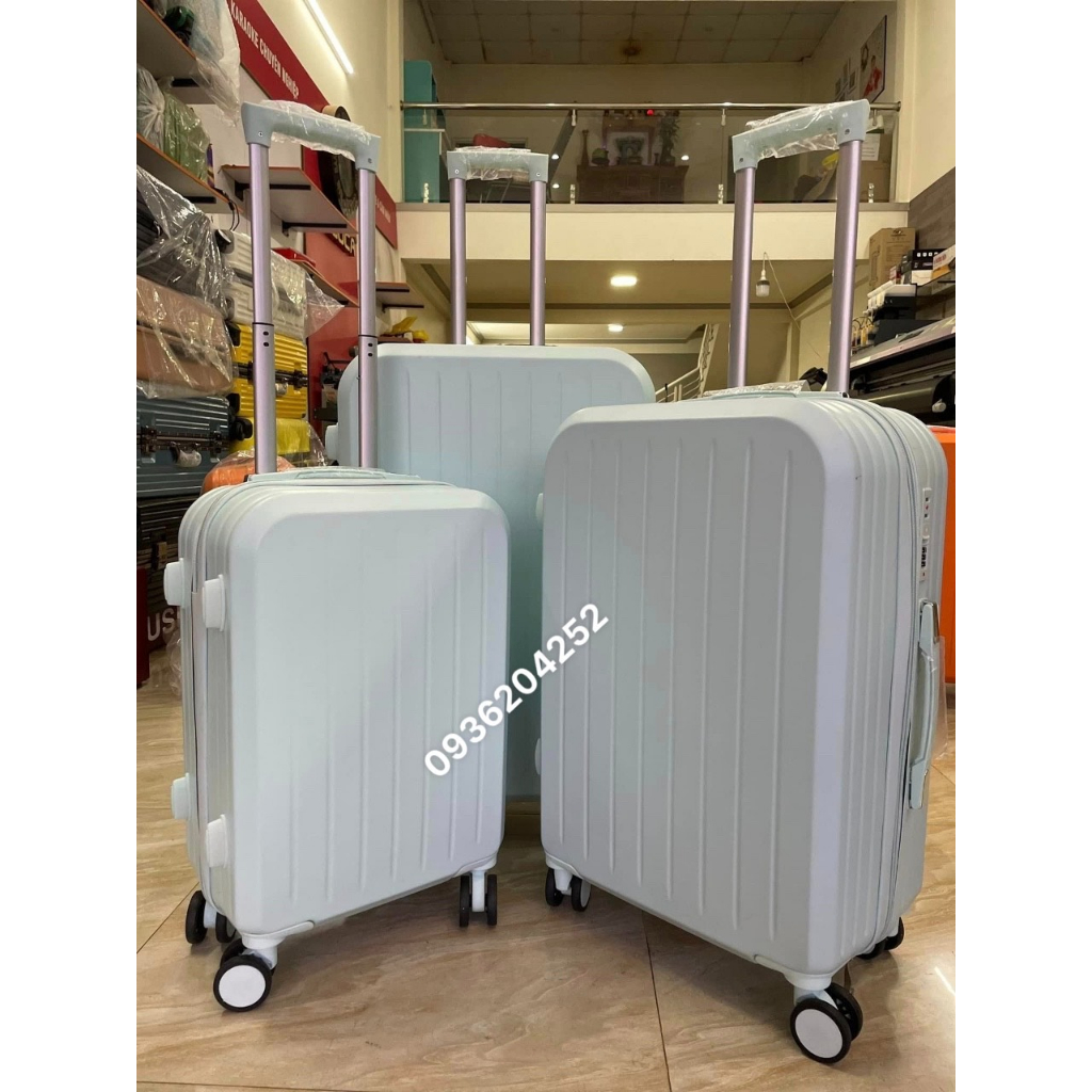 Vali kéo 005 du lịch size 20/24/28 inch xoay 360 độ, tiện dụng, chống va đập