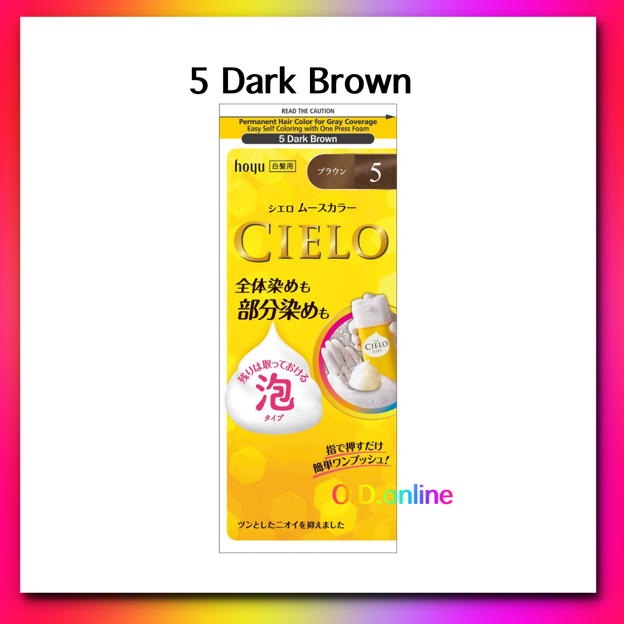 CIELO Mousse Hair Color for Gray Coverage (50g) Lazada Singapore