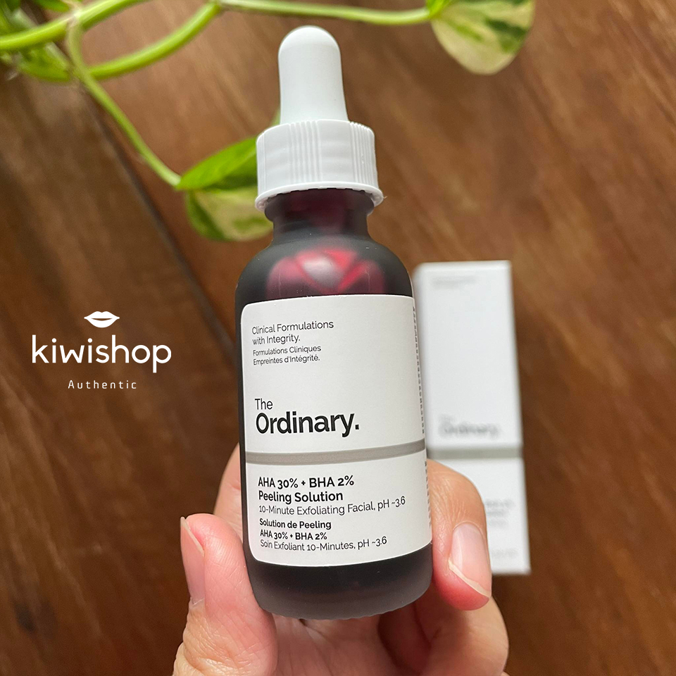 [HCM]Tẩy tế bào chết hoá học The Ordinary AHA 30% + BHA 2% Peeling Solution