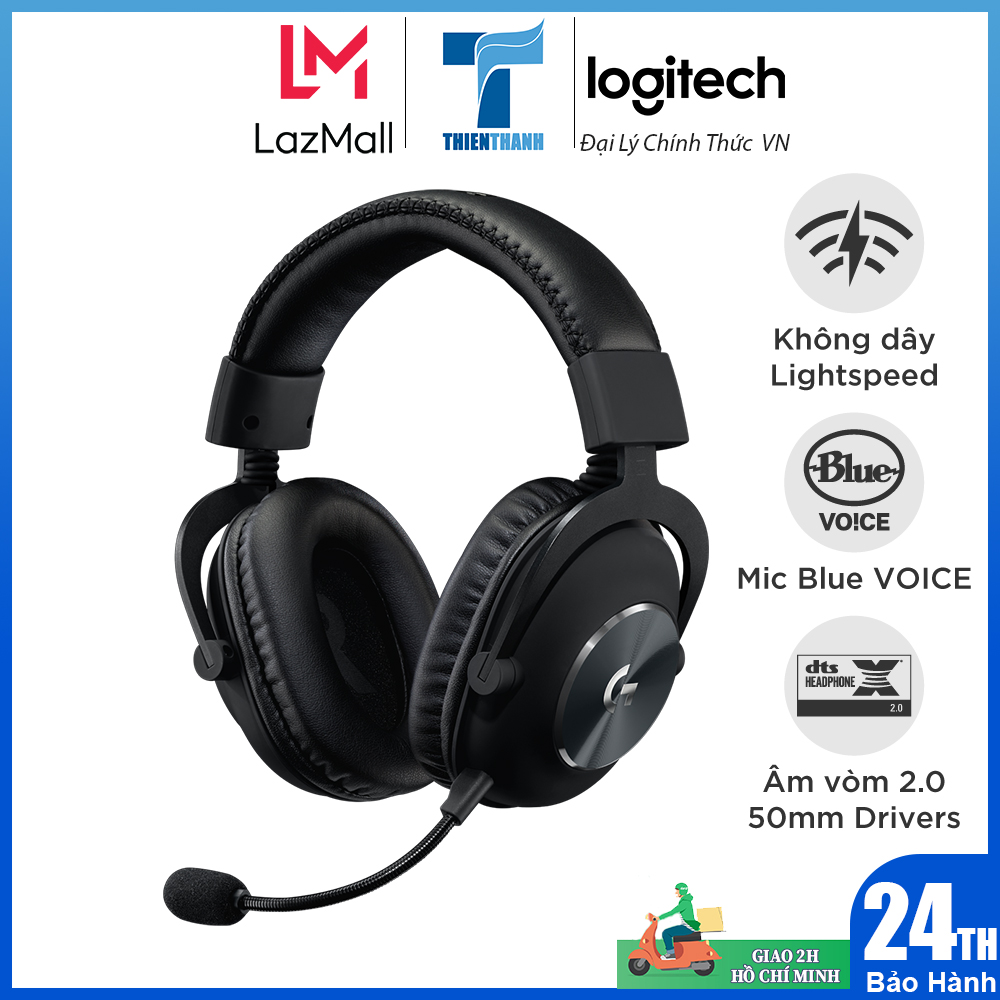 [HCM]Tai nghe Logitech Pro X 7.1 Surround
