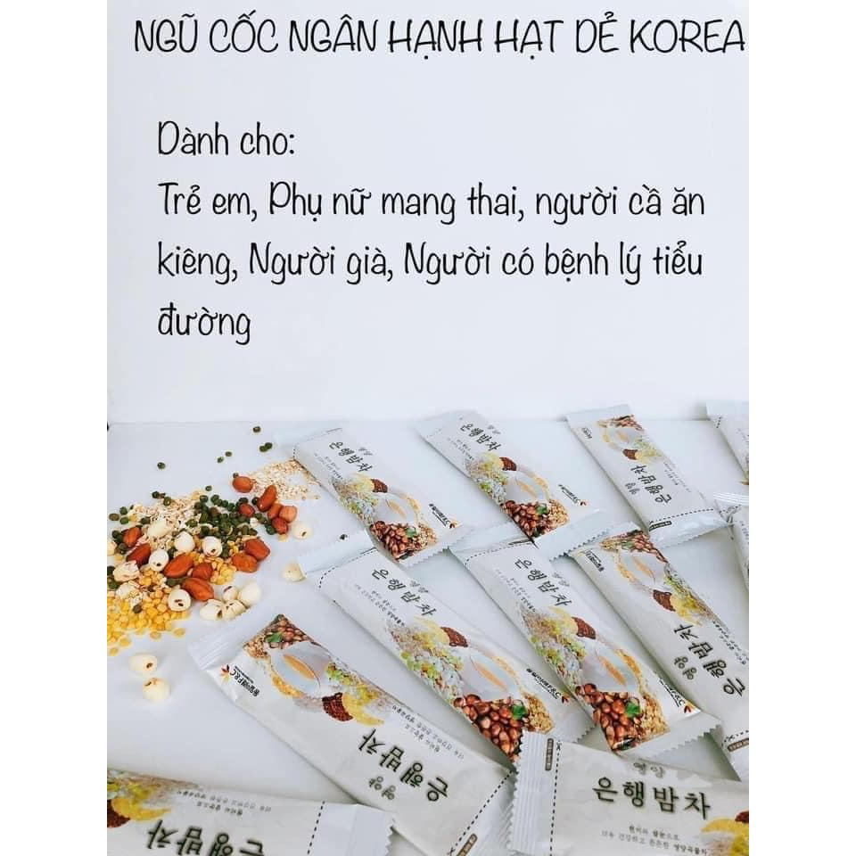 NGŨ CỐC NGÂN HẠNH HẠT DẺ DONGIL HÀN QUỐC