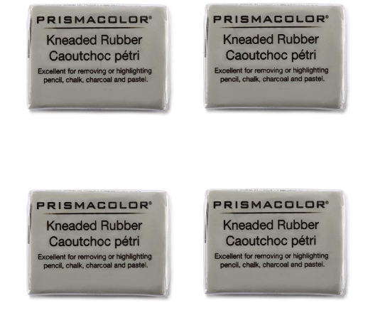 Prismacolor Premier Kneaded Rubber Eraser, Large, 4 PACK