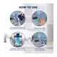 Finish Dishwasher Rinse Aid 500ML X1 Plus Finish All In One Max Powerball Dishwasher Tablets 24S X3. 