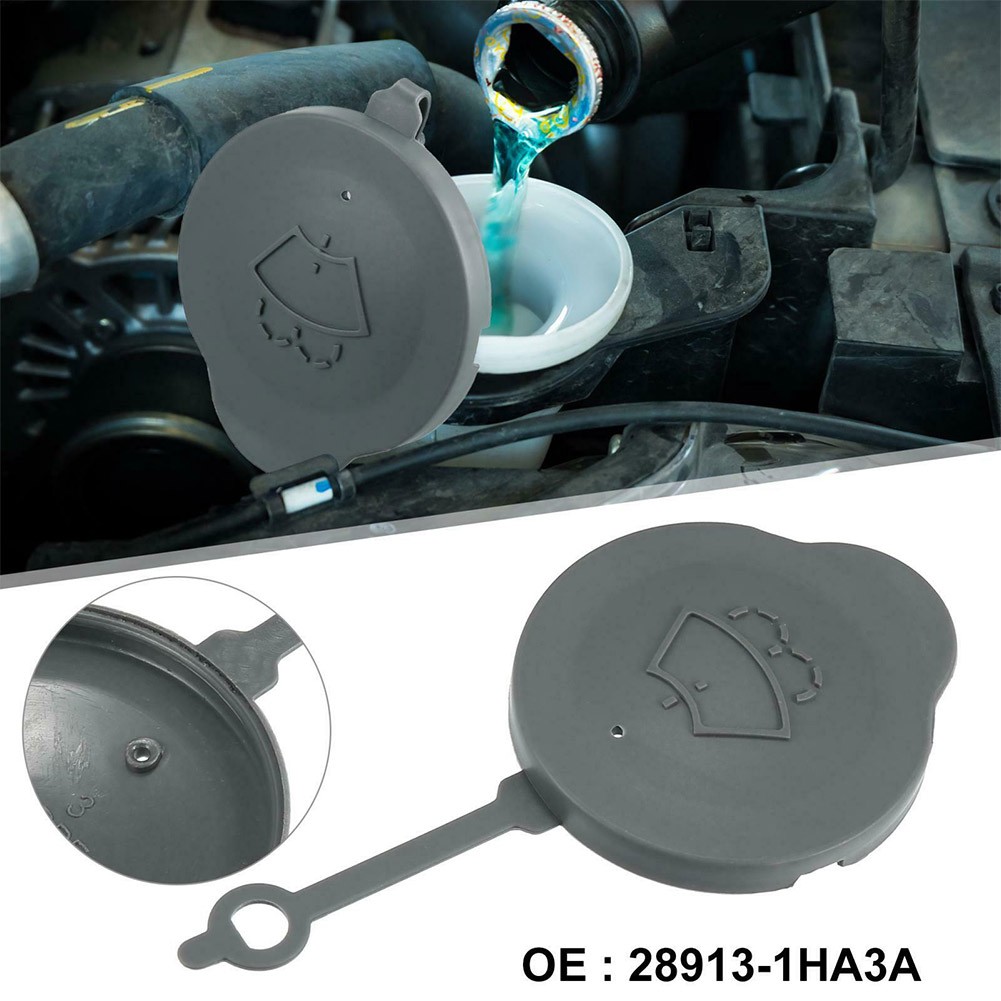 【Sharlyauto】 nắp bình chứa dung dịch Thiết bị rửa kính chắn gió cho Nissan Micra K13 (2011 2016)