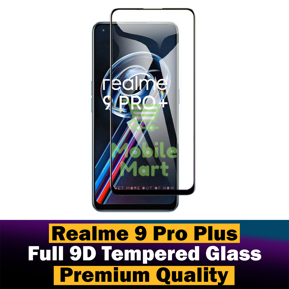 Realme 9 Pro Plus Glass Protector 5D-10D-11D-21D-9D Glass Full Coverage For Realme 9 Pro