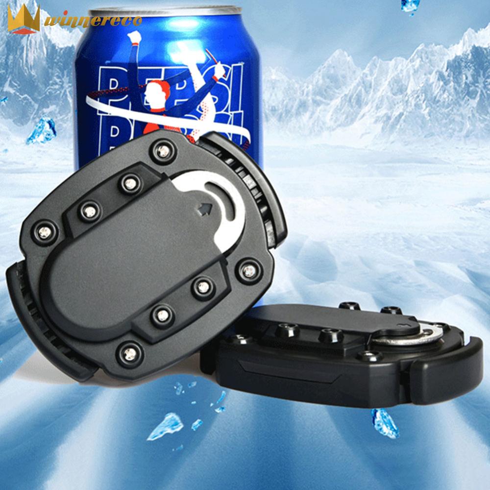 2 In 1 Beer Lid Remover Manual Pop Can Opener Labor Saving Beer Soda Bottle Can Opener Multi-Function Beer Accessories