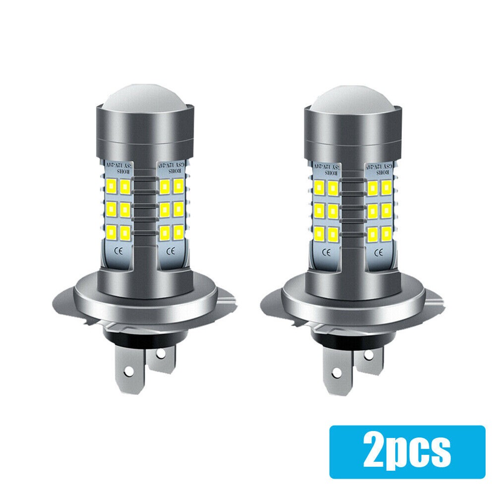 High Quality 2x H7 LED Headlight Bulb Kit for Super Bright High/Low Beam