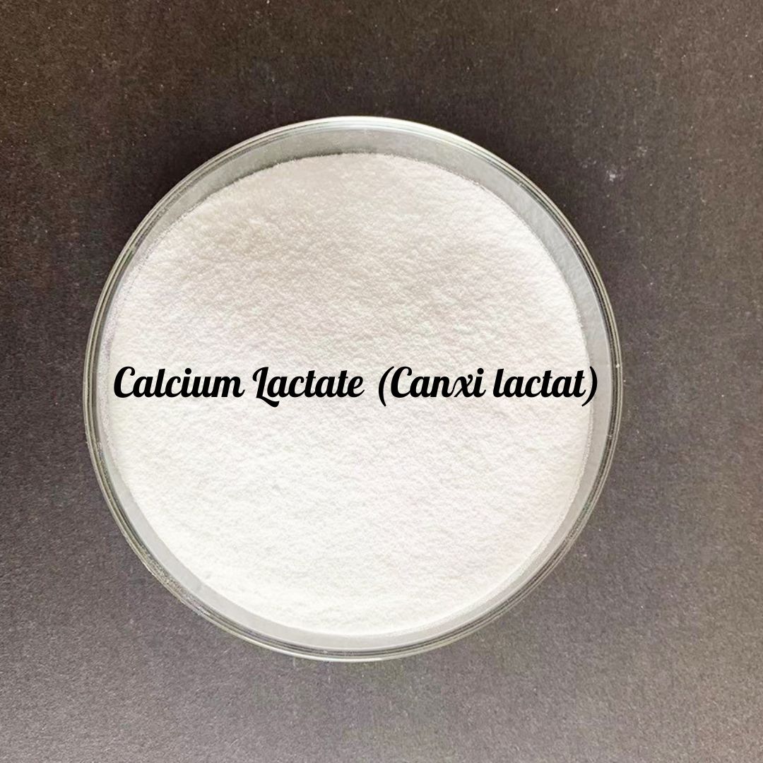 100G Bột Calcium Lactate (Canxi lactat) dùng cho thực phẩm hàm lượng 99%