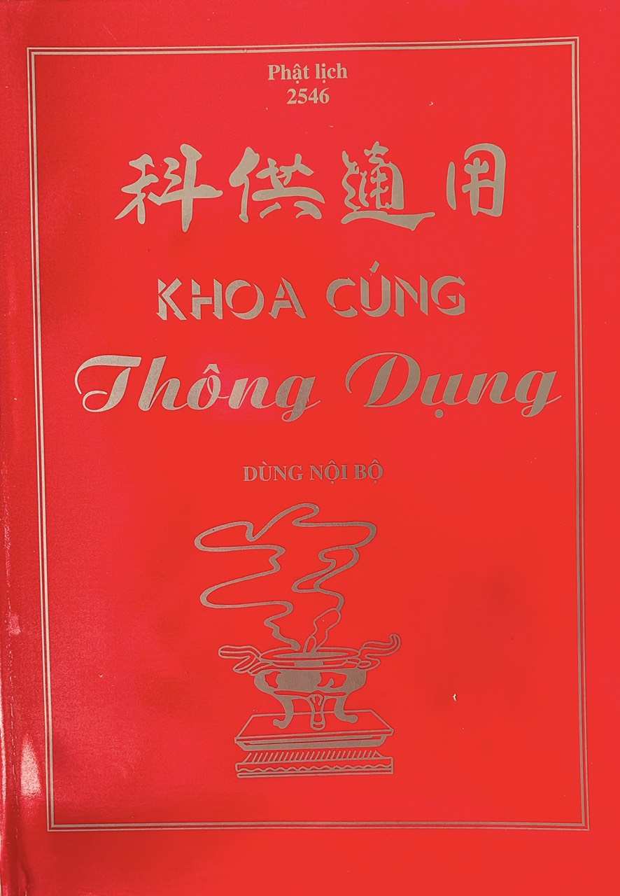 Sách - Khoa cúng thông dụng