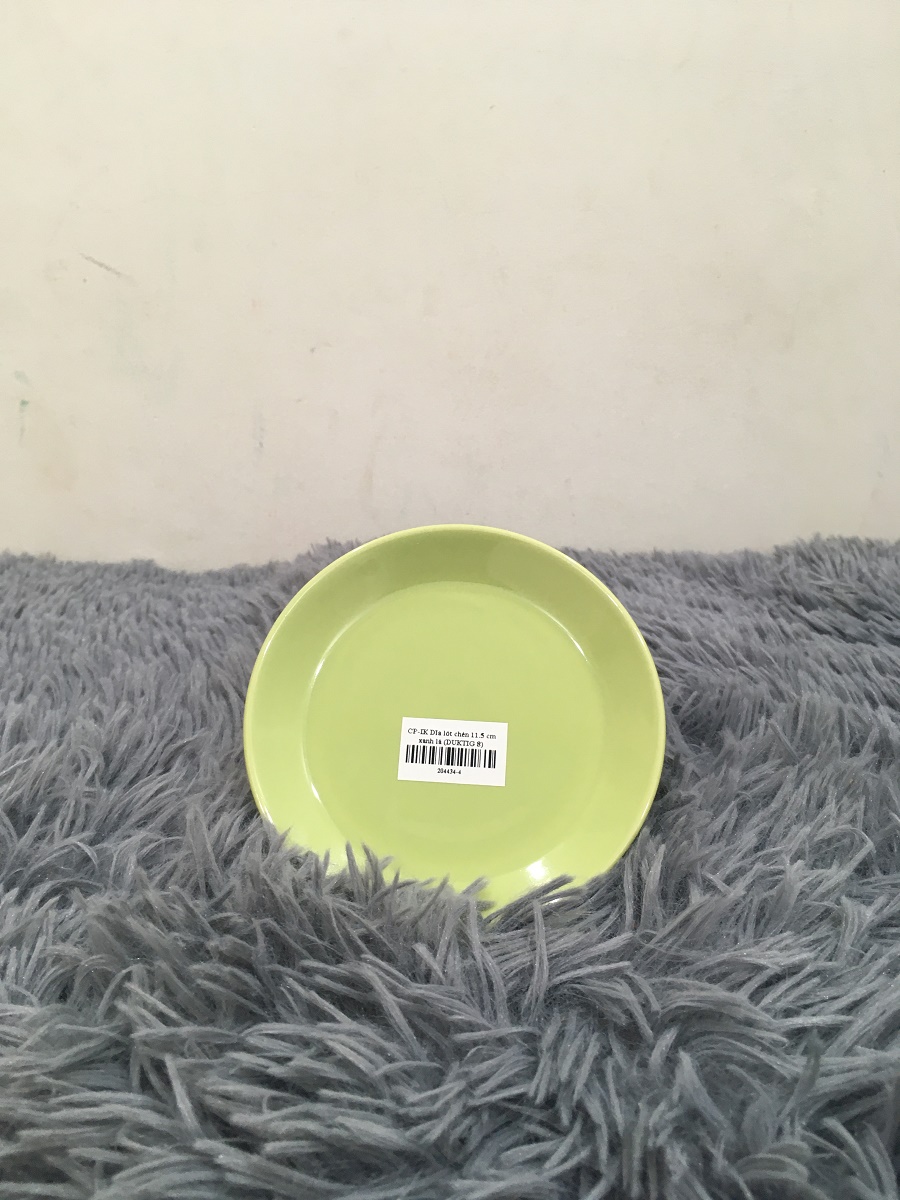 DĨA 11.5x1.5 CM - GỐM SỨ CƯỜNG PHÁT - HÀNG VIỆT NAM CHẤT LƯỢNG CAO