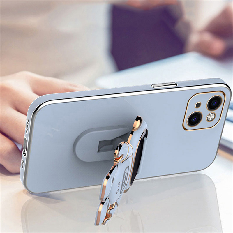 New Phone case Xiaomi Redmi A5 Back cover Shining Astronaut Spaceman Bracket Holder Design soft plating for Redmi A5 case.
