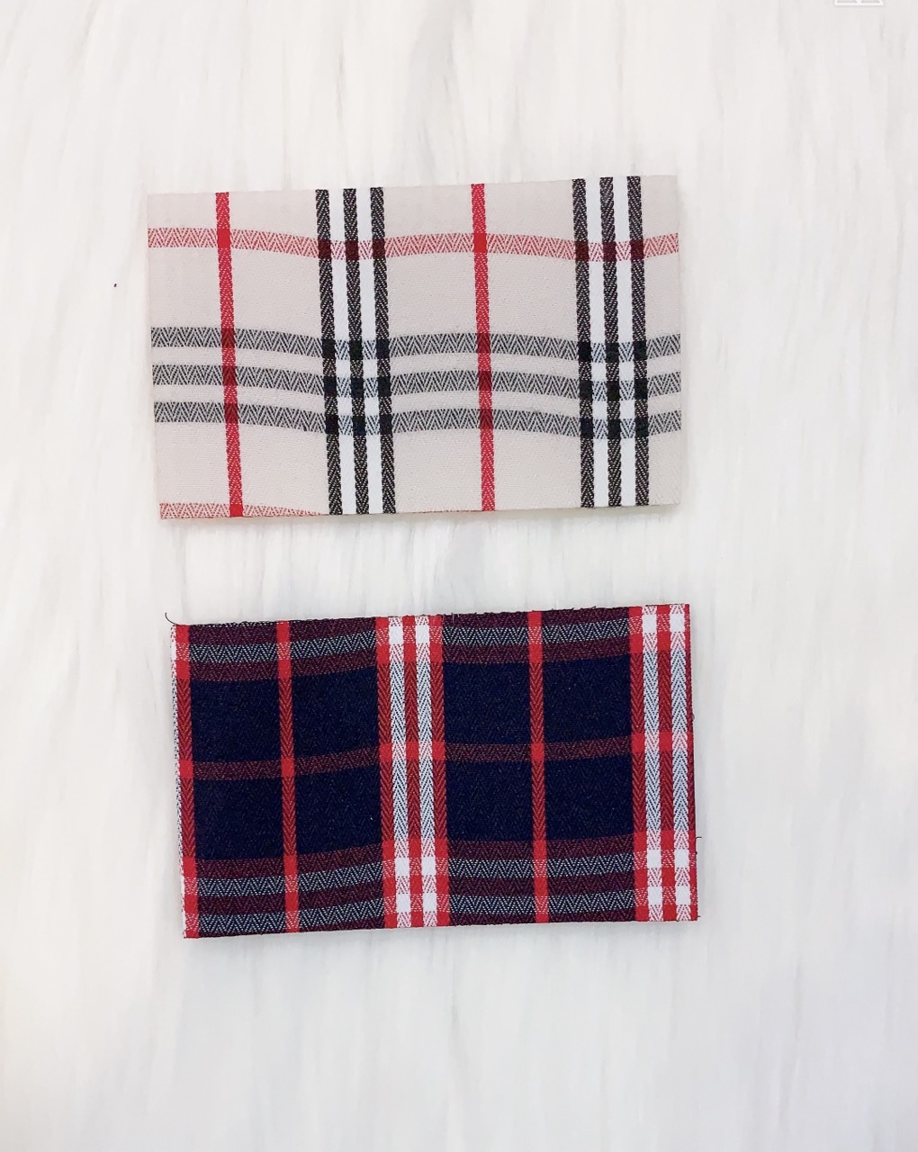 Combo 4 Miếng Dán Tóc Họa Tiết Kẻ-phukienteen