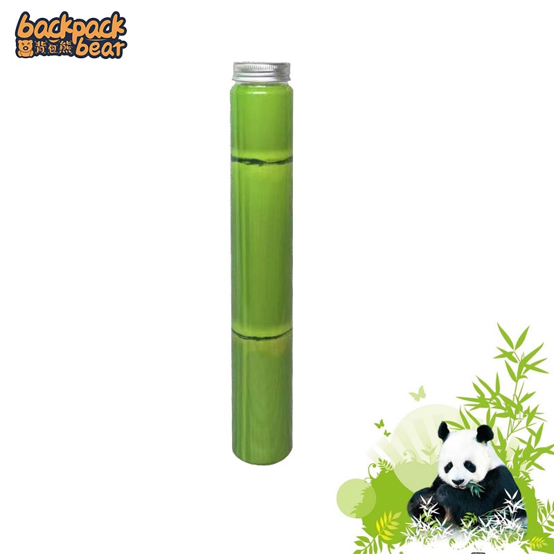 Backpack Bear Bình nước Combo bình nước ống tre gấu trúc panda (bình+panda)