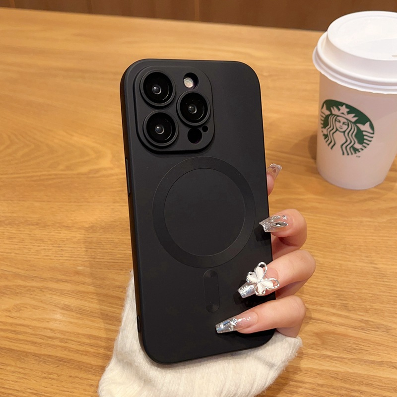 Metal pattern magnetic iPhone case-luxury accessory for iPhone X/xs/Max/11/12/13/14/Pro/Promax Belo