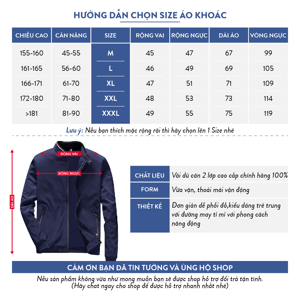 Áo Khoác Dù Bomber Nam Cao Cấp, Chất Dày- ML88
