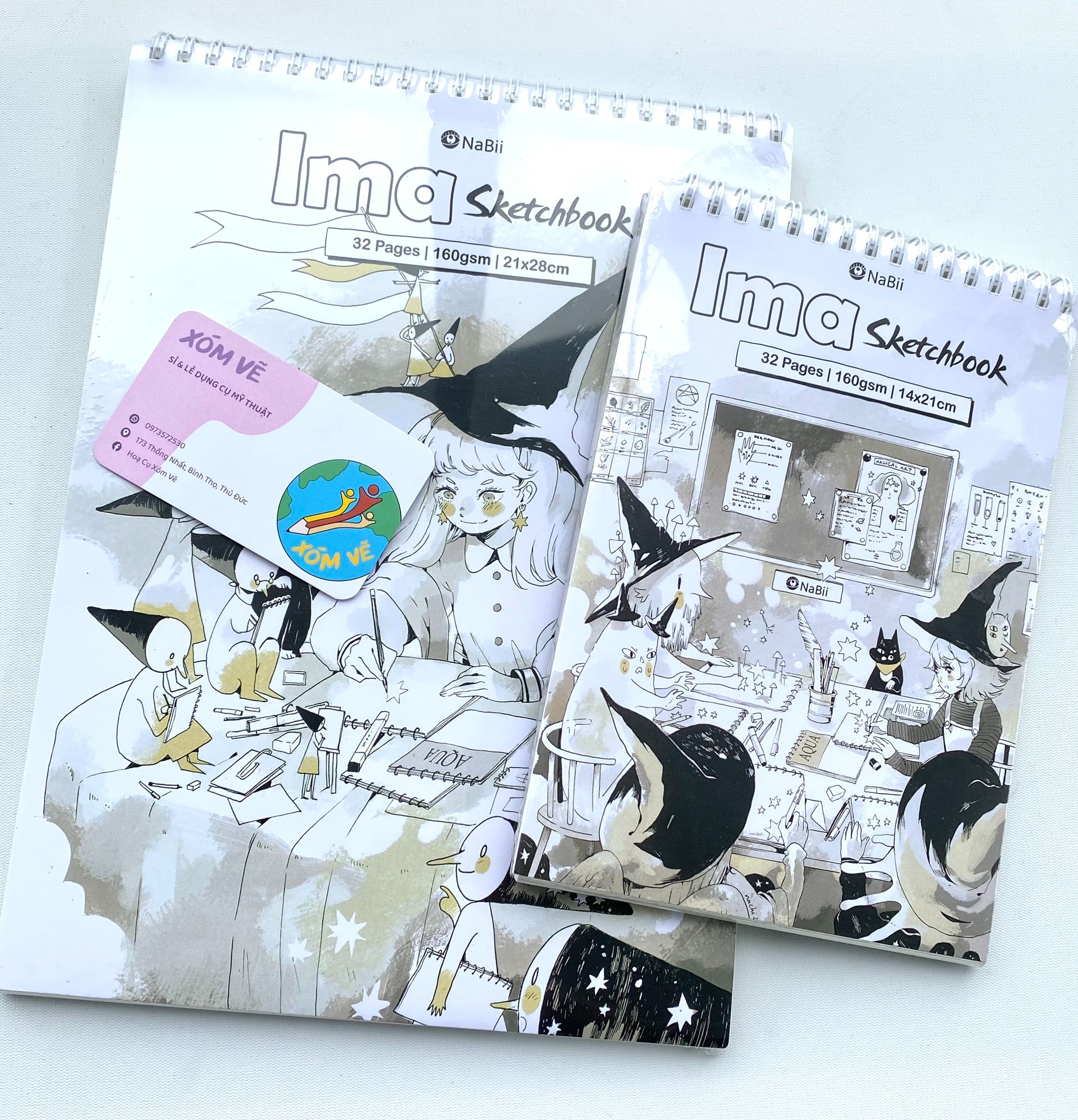 Sổ Nabii Ima Sketchbook 160gms