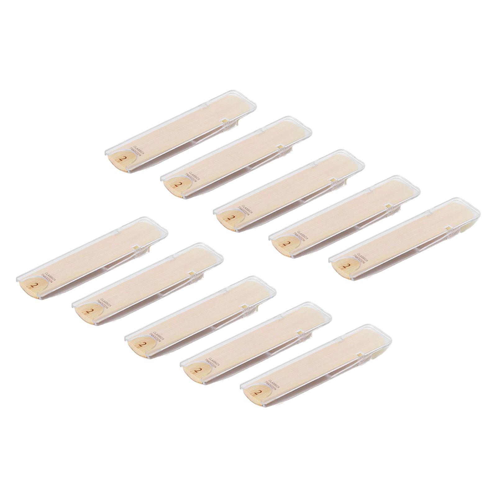 BNMUSIC 10x Clarinet Reeds Perfect Practice Tool Replacements for Player Beginner