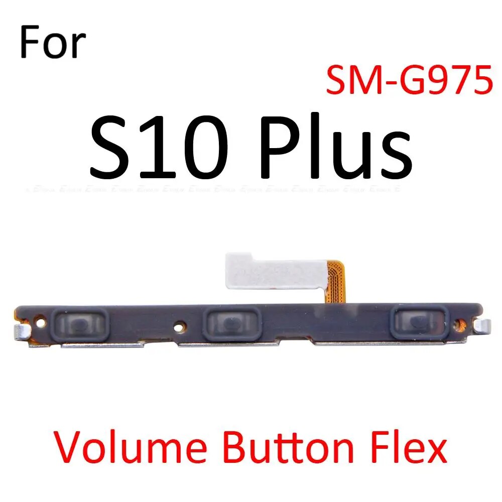 Volume Button Power Switch On Off Key Flex Cable For Samsung Galaxy S10e S10 Plus 5G. 