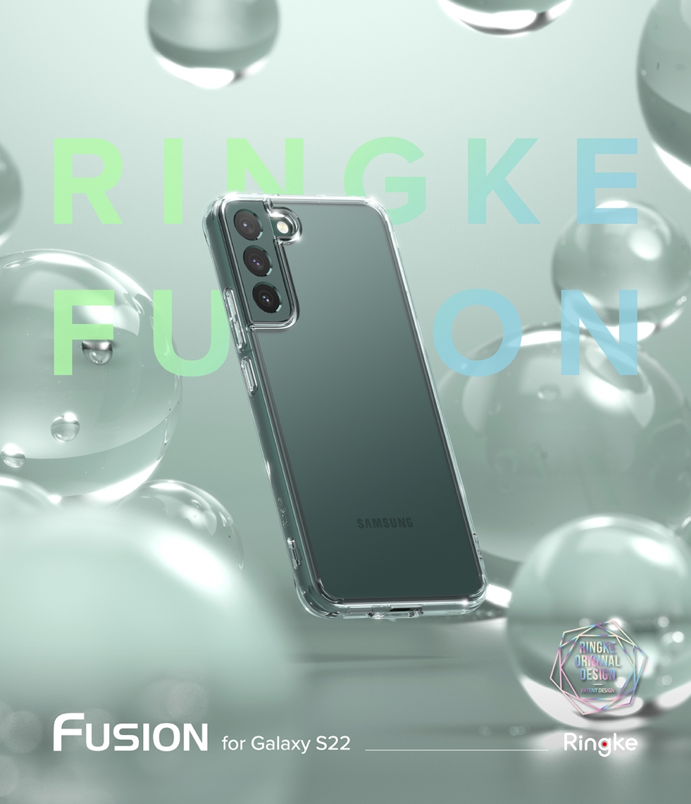 Ốp Lưng Samsung S22 - Ringke Fusion