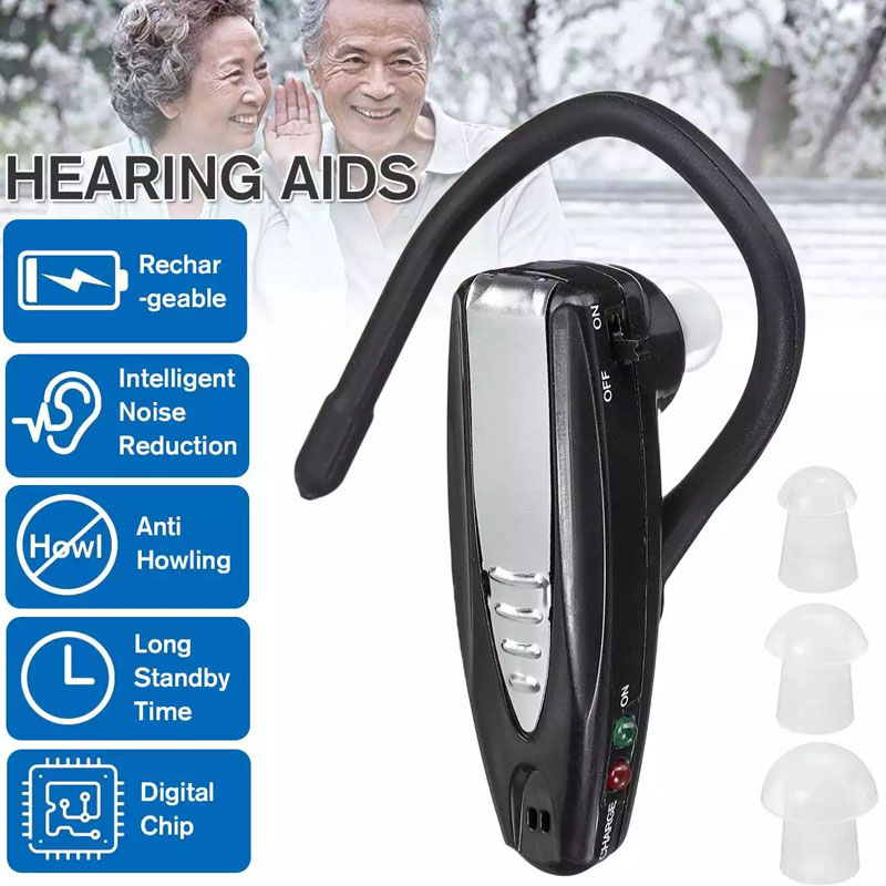 BTE Rechargeable Hearing Aid in Ear Hearing Aids Sound Amplifier for