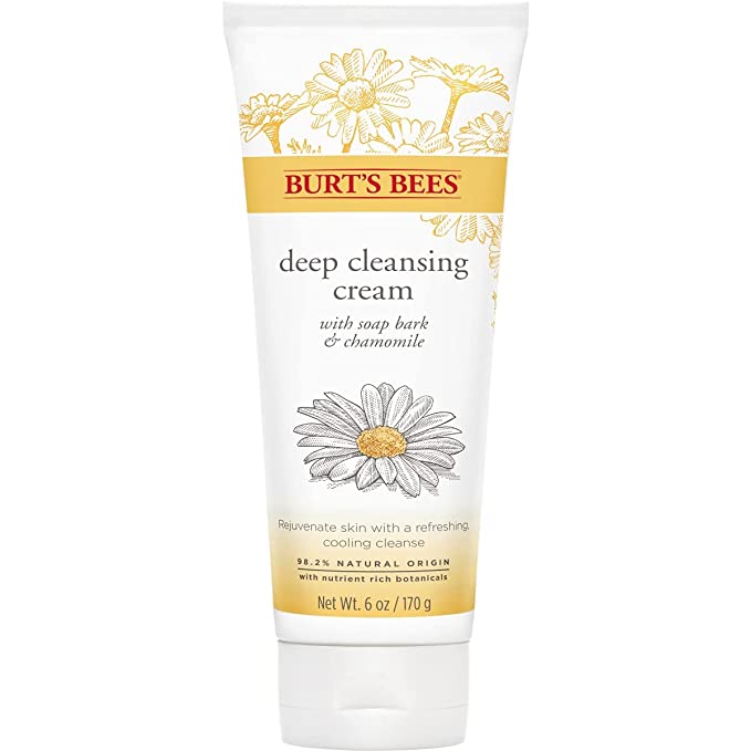 [Burt's Bees]Sữa rửa mặt Soap Bark & Chamomile deep cleansing cream - 170g