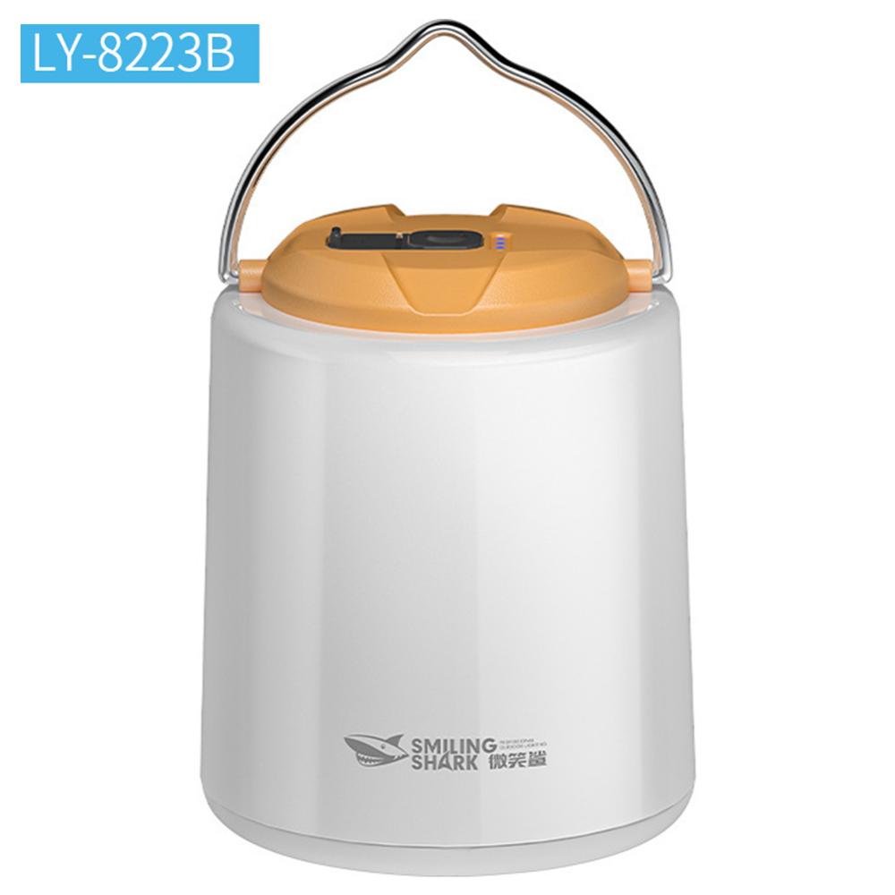 Portable Battery Powered Lamp Waterproof Hiking Light USB Charging 3 Light Modes for Outdoor Camping Backpacking Fishing