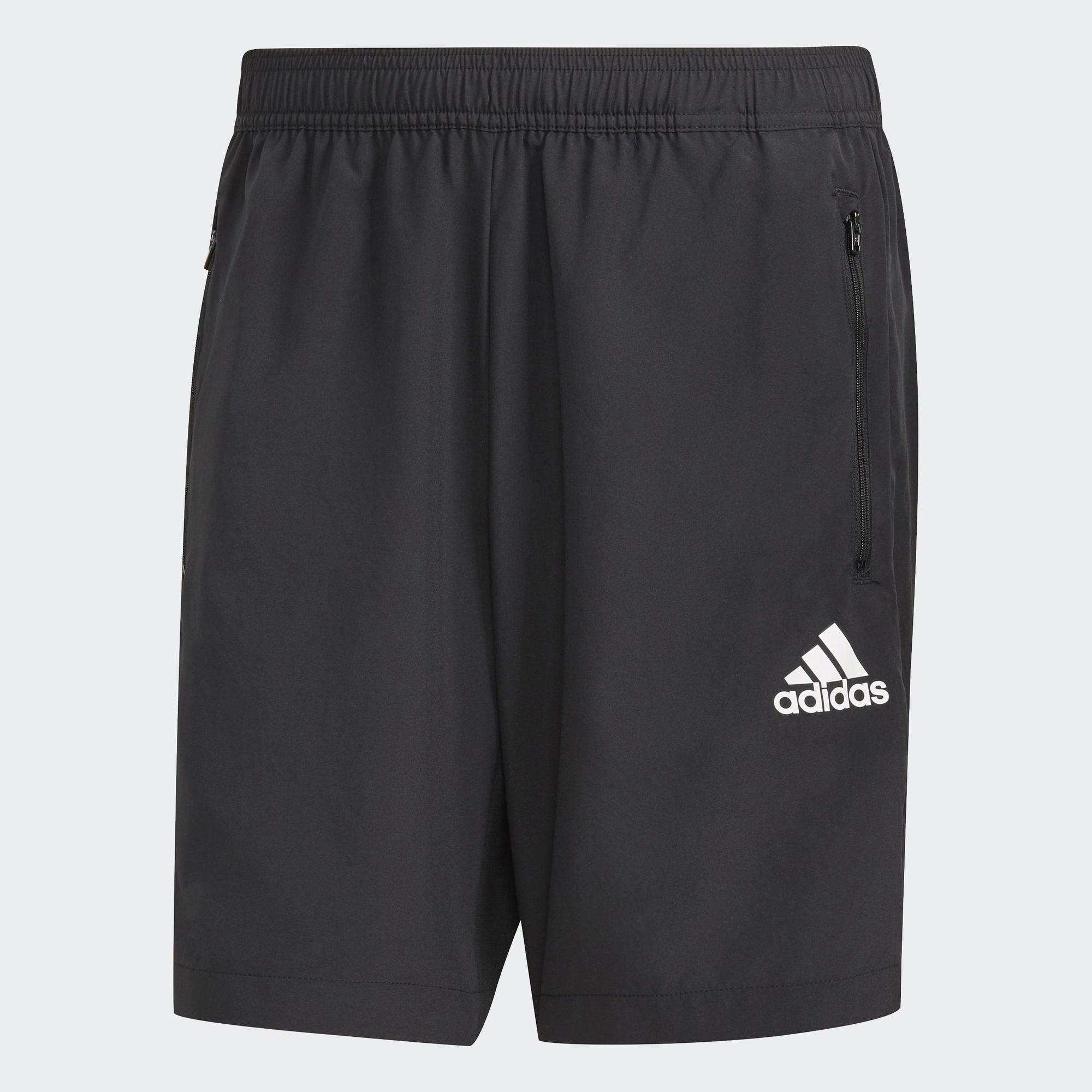 Adidas tập luyện quần short thể thao dệt thoi aeroready designed 2 move nam đen gt8161