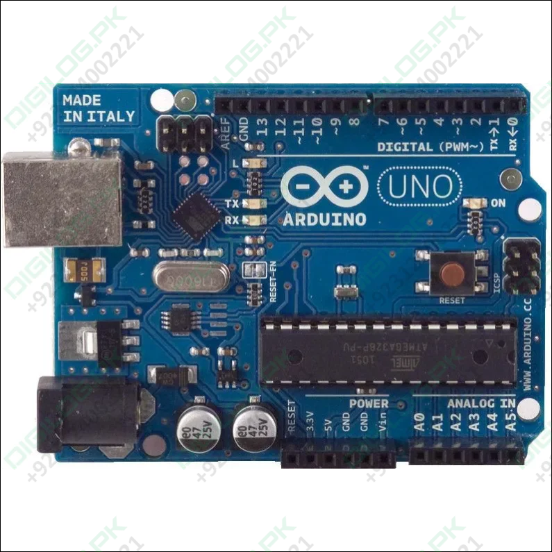 Arduino Uno R3 / Specially Designed for University projects (Data sheets Available). 