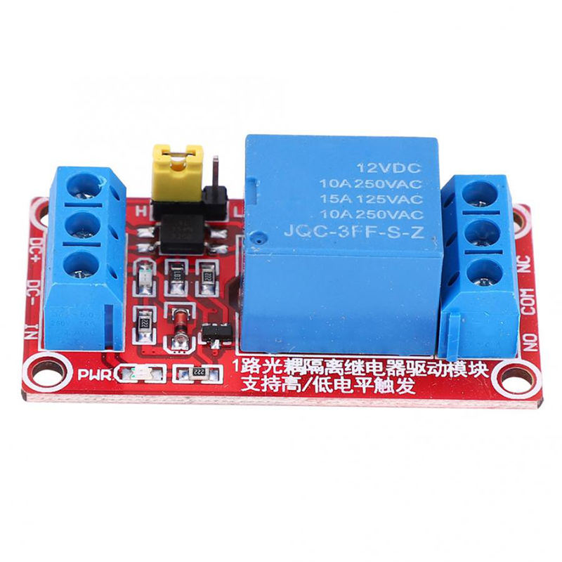 1 Channel Relay Module with Optocoupler 12V One Relay Expansion Board high and low level trigger Relay Module