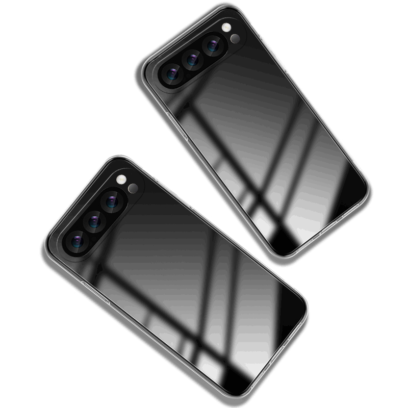 2 Pieces For Google Pixel 10 Pro XL Phone Case Soft Transparent HD Clear Silicone for Google Pixel 10 Pro Cover Casing HP.