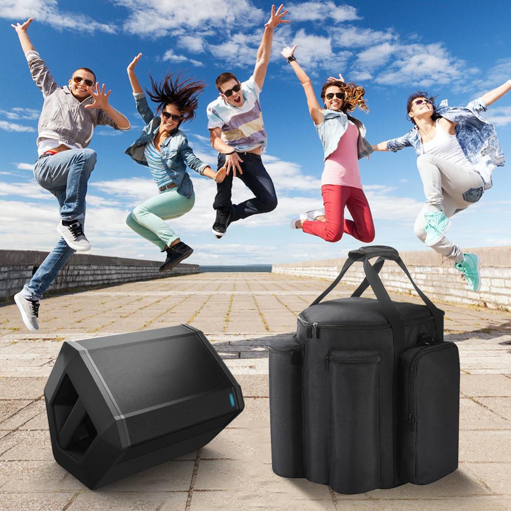 Carry Shoulder Bag Large Capacity Handle Bag Shockproof Protective Bag Adjustable Shoulder Strap for Bose S1 PRO Speaker