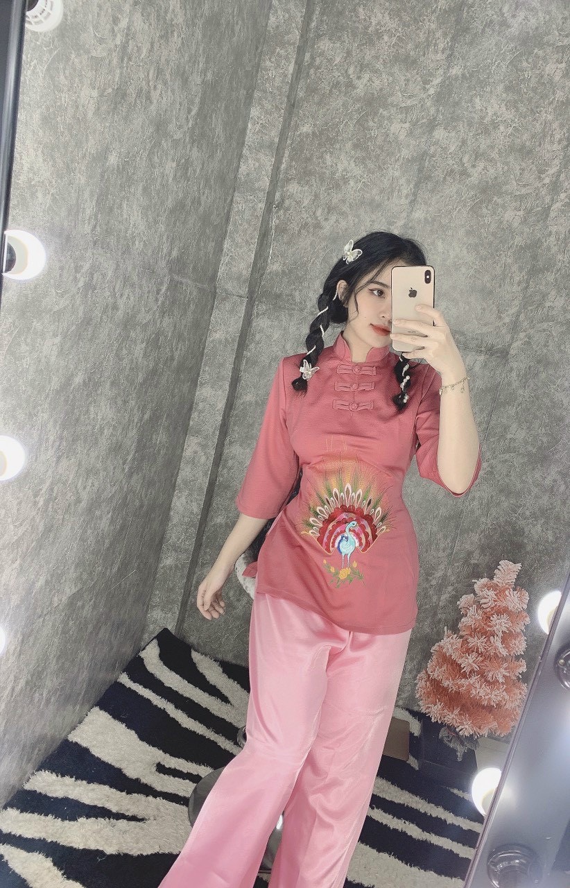 ĐỒ LAM ĐI CHÙA ,ĐỒ THỜI TRANG NỮ VẢI LỤA MỊN MÁT KHÔNG NHĂN