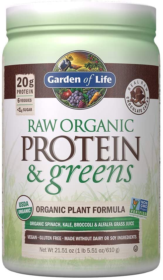 Garden of Life Greens and Protein Powder, 20 Servings