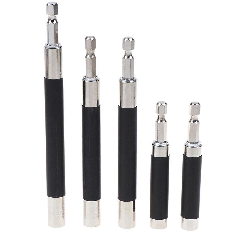 GHRTGR-8 Pcs Strong Magnetic Impact Driver Bit Holder Extension Set 4 Pcs 2 5 Inch Long 2 Pcs 6 Inch Long 2 Pcs 12 Inch Long Magnetic Screwdriver Bit