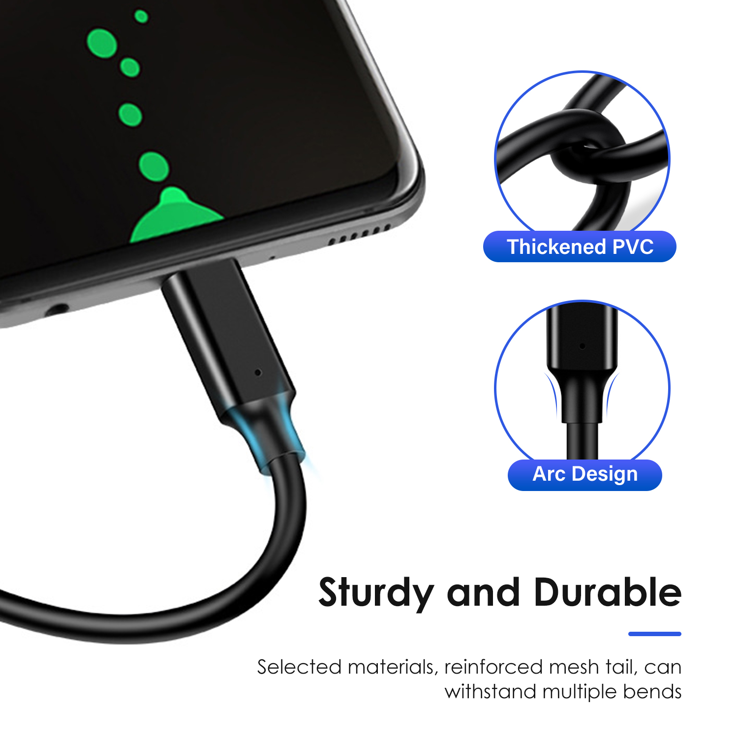 【Unbeatable SKU活动价s】 USB C to USB A Cable USB 3.1 3.2 Gen2 10Gbps USB C Data Cable Auto 3A for USB C External SSD MacBook Pro Galaxy S23.