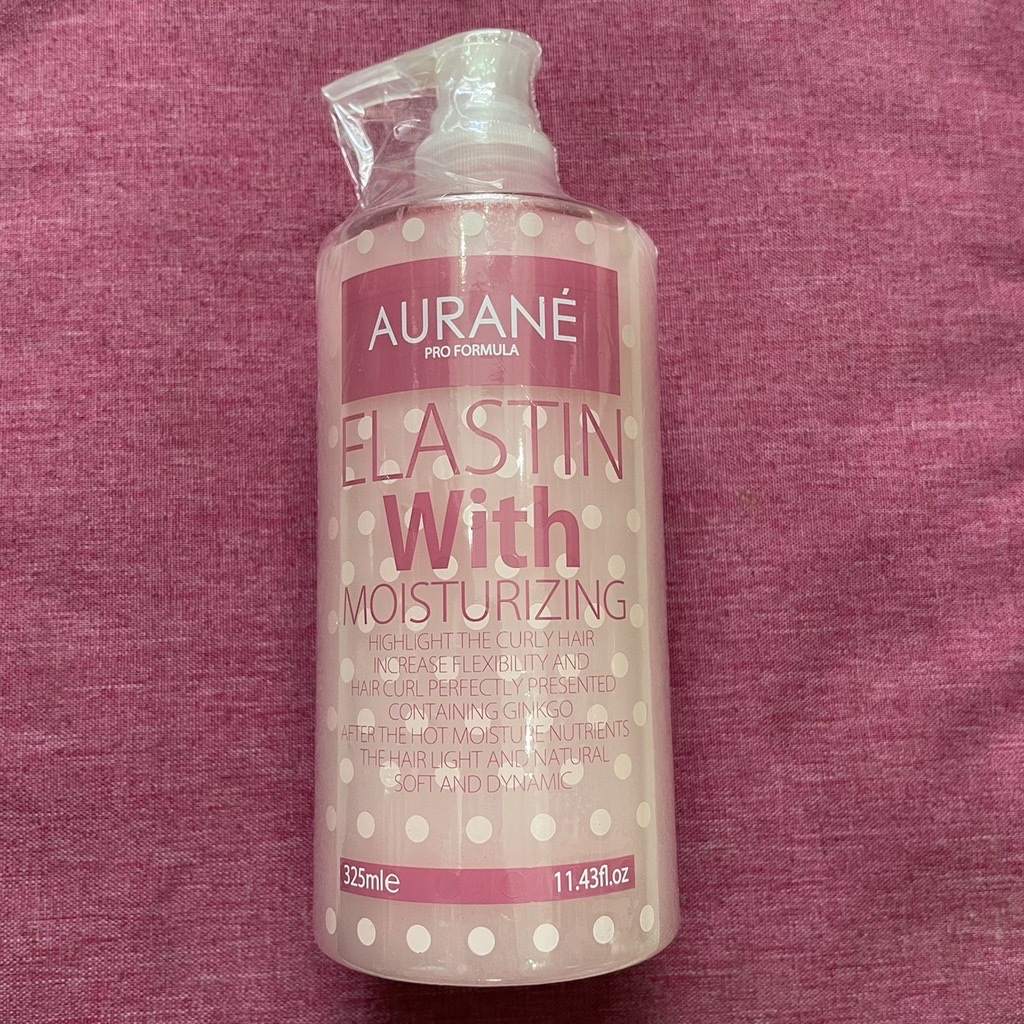 Gel dưỡng tạo kiểu tóc xoăn Aurane Elastin with Moisturizing 325ml